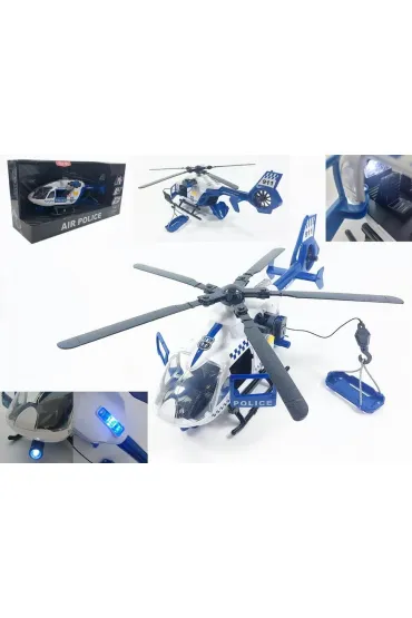 Helikopter Policja 38x12x16 �wiat�o d�wi�k Madej