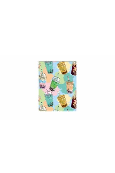 Nadruki Ok�adka na dokumenty ucznia PVC pion Bubble Tea BIURFOL OD-21-37