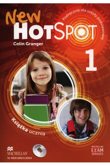 New Hot Spot 1. Ksi��ka ucznia. J�zyk angielski. Szko�a podstawowa - Colin Granger