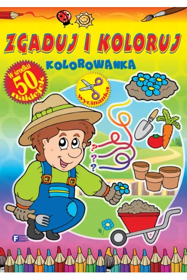 Kolorowanka. Zgaduj i koloruj *
