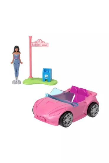 Barbie Mini BarbieLand. Kabriolet i minilalka Mattel