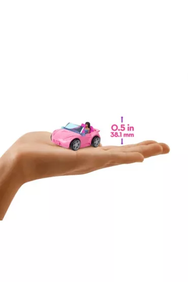 Barbie Mini BarbieLand. Kabriolet i minilalka Mattel