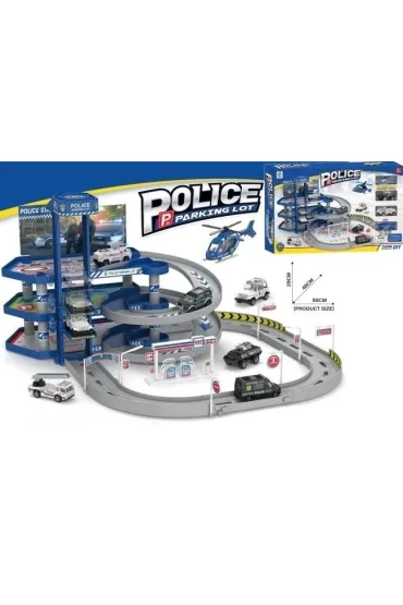 Parking policja Merkpol