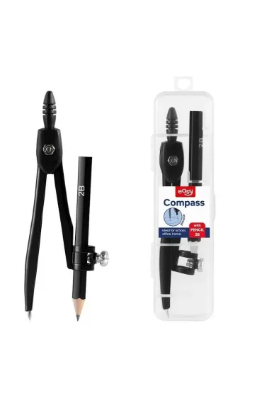 Easy Stationery Cyrkiel z o��wkiem EASY