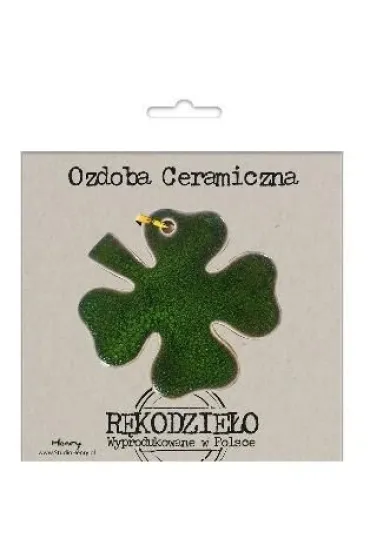 Henry Zawieszka ceramiczna - Koniczyna