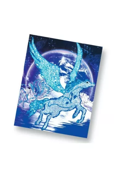 Toy Kraft ZDOBIENIE PIASKIEM I CEKINAMI, RYSUNKI - Luminary Art, Legendary pictures *