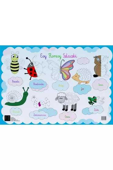 Art-Map Podk�adka na biurko. Esy floresy szlaczki