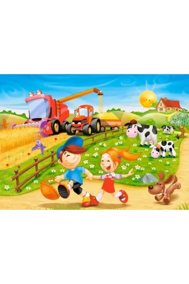 Puzzle 60 el. Lato na wsi Castorland
