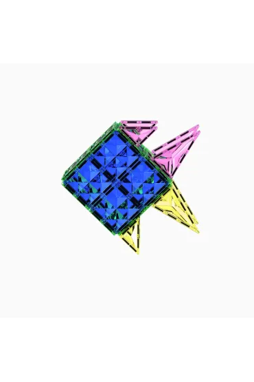 Klocki magnetyczne 112el SMILY PLAY SP85302