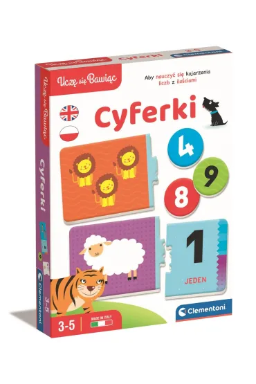 Ucz� si� bawi�c. Cyferki Clementoni