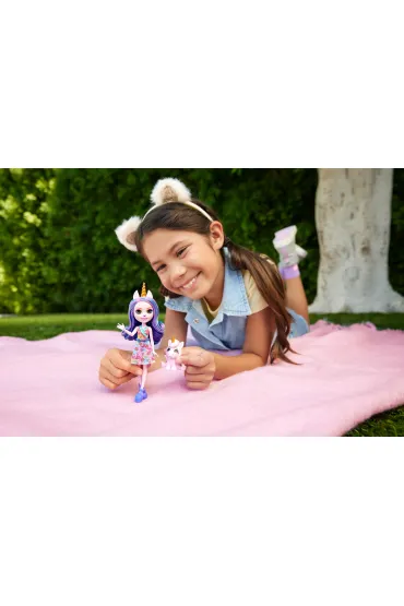 Enchantimals. Lalka Jednoro�ec + zwierz�tko HRX84 Mattel