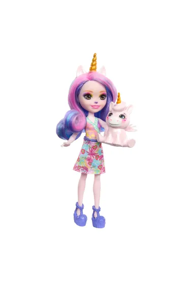 Enchantimals. Lalka Jednoro�ec + zwierz�tko HRX84 Mattel