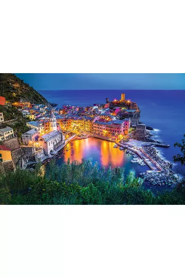 Puzzle 2000 el. Vernazza o zmroku Trefl