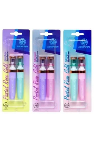 Astra Zakre�lacze pastelowe Rose Gold 2 szt.