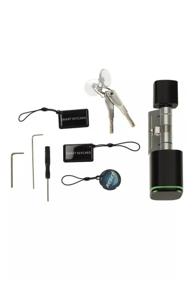 Zamek elektroniczny wk�adka do drzwi na kod odcisk palca bluetooth
