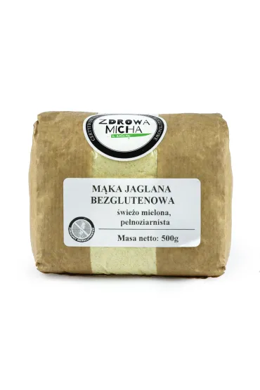 Zdrowa Micha M�ka jaglana bezglutenowa, pe�noziarnista �wie�o mielona 500 g