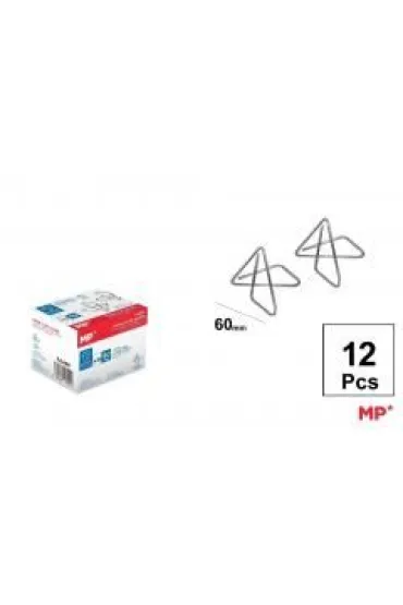 Spinacz do papieru krzy�owy motyl 60mm