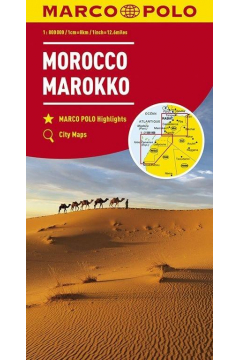 Mapa Drogowa Marco Polo. Maroko 1:800 000