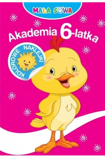 Ma�a sowa. Akademia 6-latka z naklejkami