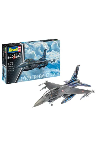 Lockheed Martin F-16D Tigermeet 2014 Samolot 1:72 Revell