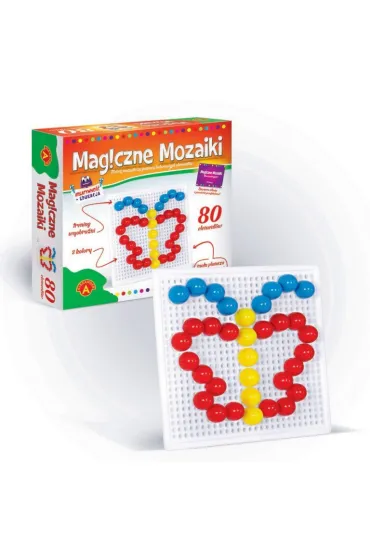 Alexander Magiczne mozaiki. Kreatywno�� i edukacja - 80 element�w