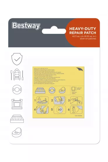 Wodoodporne �atki naprawcze do basen�w, materacy Bestway