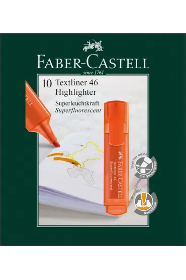 Faber-Castell Zakre�lacz 1546 pomara�czowy