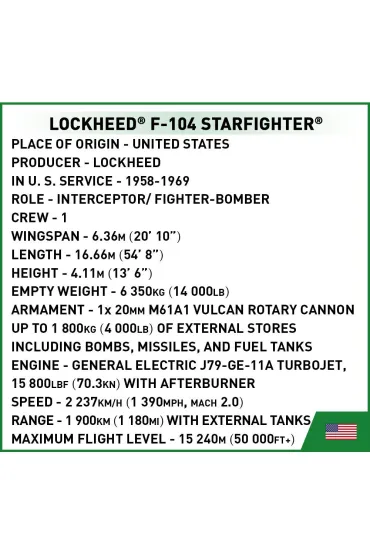 HC Lockheed F-104 Starfight