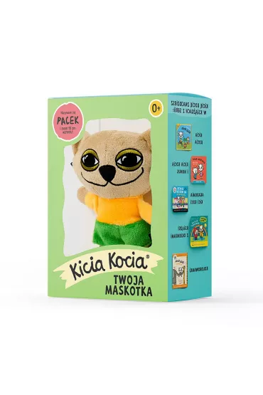 Maskotka Pacek w pude�ku. Kicia Kocia Media Rodzina - Anita G�owi�ska