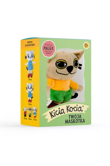 Maskotka Pacek w pude�ku. Kicia Kocia Media Rodzina - Anita G�owi�ska