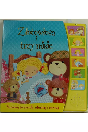 Z�otow�osa i trzy misie. Ksi��eczka d�wi�kowa