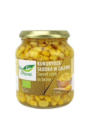 Bio Kontynenty Kukurydza s�odka w zalewie (s�oik) Zestaw 3 x 340 g Bio