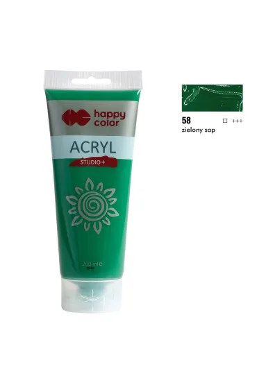 Happy Color Farba akrylowa Studio zielony sap 200ml