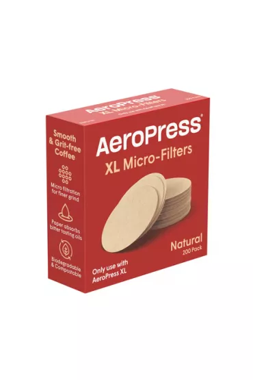 AeroPress Filtry papierowe Natural XL 200 szt.