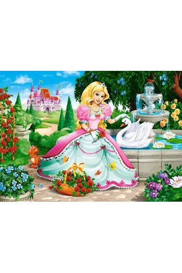 Puzzle 60 el. Ksi�niczka z �ab�dziem Castorland