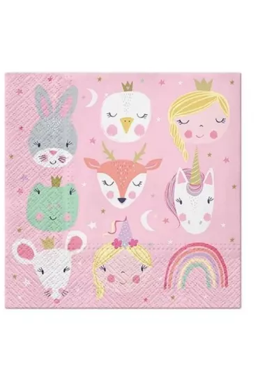 Paw Serwetki Magiczni przyjaciele 33 x 33 cm