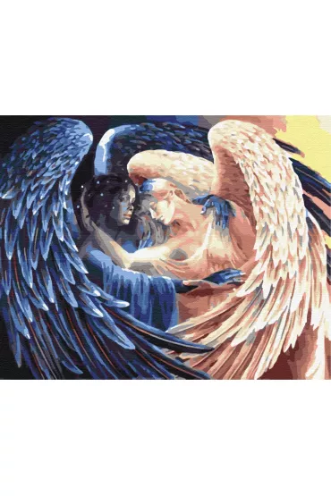 Twoje Hobby Malowanie po numerach - U�cisk anio�a 40x50cm