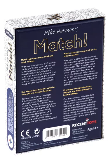Mike Harman's Match! Recent Toys - Mike  Harman