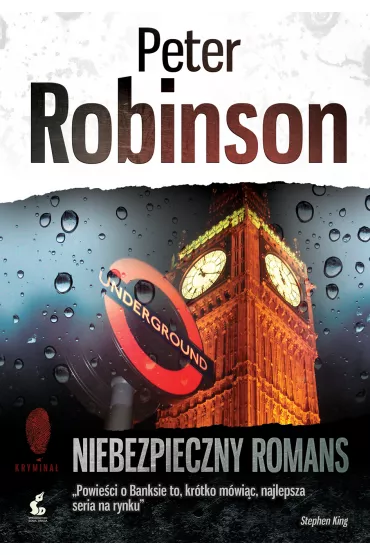 NIEBEZPIECZNY ROMANS - Peter Robinson