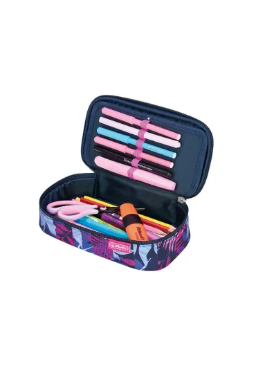 Herlitz Pi�rnik z klapk� bez wyposa�enia Flowers