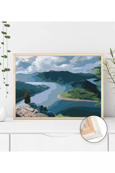 Twoje Hobby Malowanie po numerach - Podr�nik na kraw�dzi �wiat�a 40x50cm
