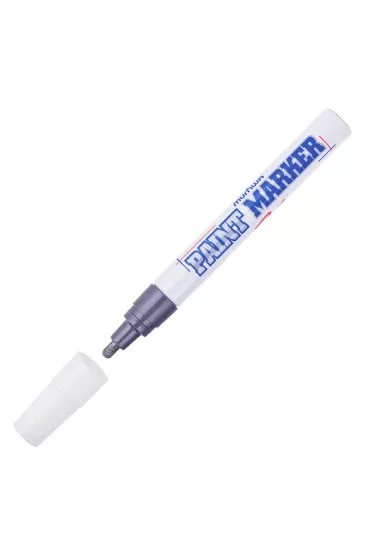 Centropen Marker olejny okr�g�y srebrny 4 mm
