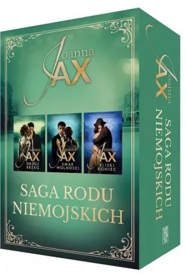 Pakiet Saga rodu Niemojskich. Drugi brzeg. Tomy 1-3: Drugi brzeg, Smak wolno�ci, Bliski koniec - Joanna Jax