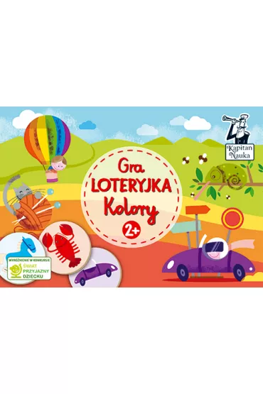 Kapitan Nauka. Gra Loteryjka. Kolory. 2+ Edgard - Jakub Haremza