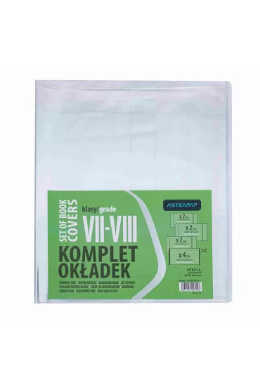 Paczka ok�adek uniwersalnych Astrapap do klas VII-VIII