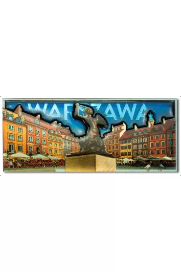 Pan Dragon Magnes I love Poland Warszawa ILP-MAG-C-WAR-01