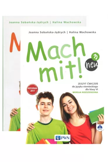 Pakiet Mach mit! 3 neu. Podr�cznik i zeszyt �wicze� do j�zyka niemieckiego dla klasy 6 szko�y podstawowej - Halina Wachowska, Joanna Soba�ska-J�drych