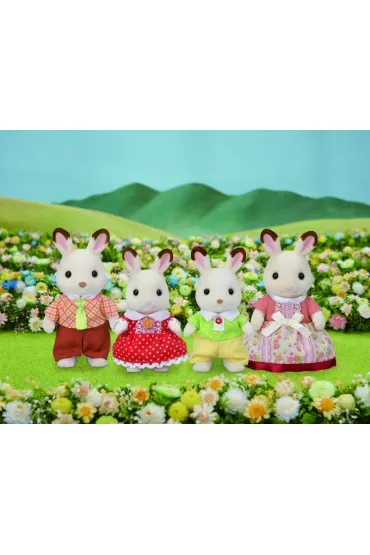 Sylvanian Rodzina kr�lik�w z czekoladowymi uszkami