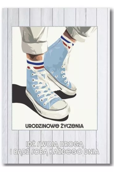 Trend Kartka okoliczno�ciowa Urodzinowe �yczenia