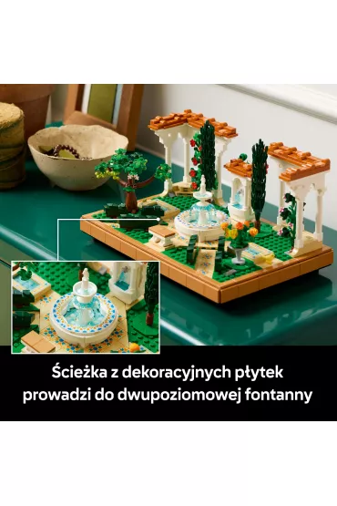 LEGO Icons Fontanna w ogrodzie 10359